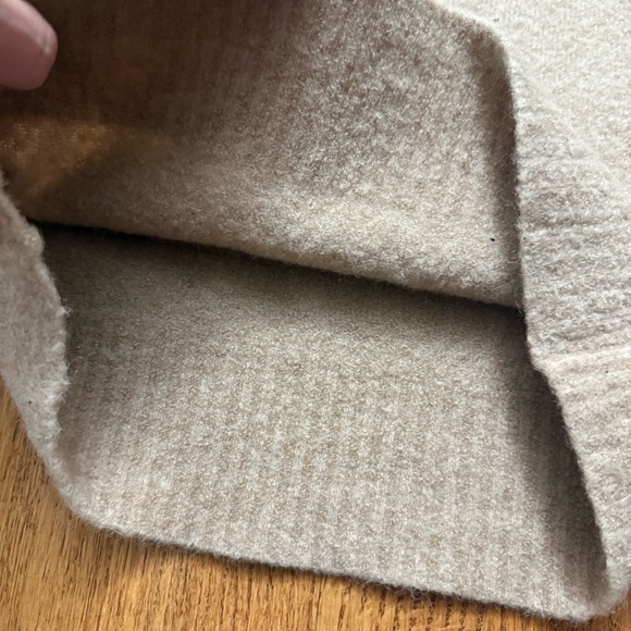 Doen Assis Alpaca Blend Ruffle Trim Sweater in Camel size XS - Picture 12 of 14